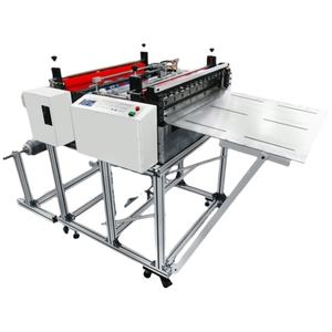 เครื่องตัดอัตโนมัติสำหรับฟิล์มม้วนเป็นแผ่น เครื่องตัดขวางสำหรับฟิล์ม PVC, BOPP, DTF, หนัง PU และนิกเกิล - Product Image 1