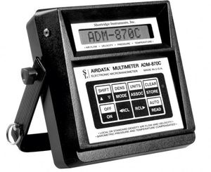Multimètre Shortridge AirData ADM-870C, micromanomètre électronique - Product Image 3