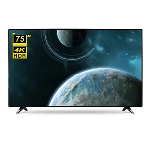Factory OEM Television Smart Tv Best quality 75-inch smart TV 4K HD television 75 85 100 inches Smart TV Flat Screen