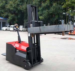 Apilador eléctrico Hydraulic1500kg de alta calidad, modelo todoterreno, carretilla elevadora eléctrica para carreteras en mal estado, centro de logística exterior - Product Image 2