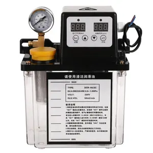 Dual Digital Display 220V 0.5L 1L 2L 2 Liters Lubricant Pump Automatic Lubricating Oil Pump for CNC oiler Automatic lubrication