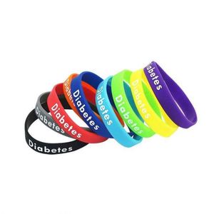 Bracelets en silicone personnalisés à bas prix pour la publicité, bracelets souples en caoutchouc avec logo en creux - Product Image 2