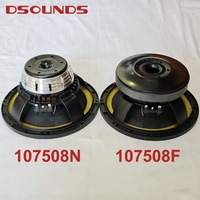 Haut-parleur de 10 pouces avec bobine vocale de 3 pouces, aimant en ferrite 350WRMS, haut-parleur audio professionnel pour enceintes Line Array