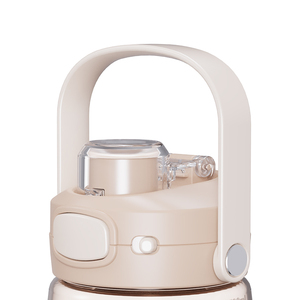 Bottiglia d'Acqua Motivazionale da 750ml in Plastica Trasparente Riutilizzabile e Sostenibile con Tappo Flip-Top per Palestra - Product Image 3