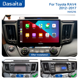 Dasaita Android autoradio Snapdragon 665 8 + 256G Wireless CarPlay per 4th Gen Toyota RAV4 2013 2014 2015 2016 2017 unità principale 2018 - Product Image 4