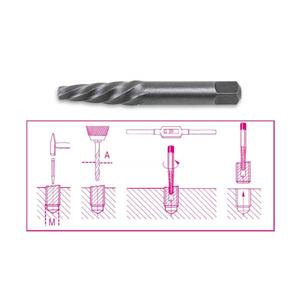 BETA - 014300050 Extracteurs coniques pour vis et goujons cassés, acier trempé et trempé (multi-pack) EXTRACTEURS - Product Image 1
