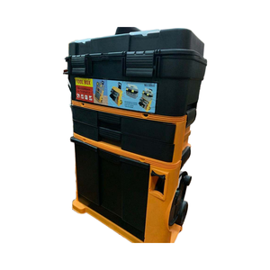 Oem cán hộp công cụ Xe đẩy từ Trung Quốc tùy chỉnh Trường hợp với bánh xe hỗ trợ cho ODM - Product Image 1