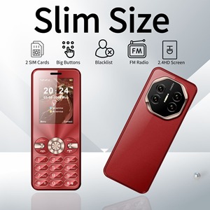 Telefono OEM per Anziani 2.4" 2G GSM Dual-SIM Radio FM Batteria 1800mAh Fotocamera Type-C Innovativo <span class=keywords><strong>e</strong></span> Ultra-sottile Tasti Grandi Torcia - Product Image 2
