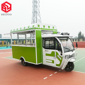 Camion de nourriture mobile motorisé, chariot à hot-dogs, pizza, hamburgers, <span class=keywords><strong>tricycle</strong></span> électrique, chariot de nourriture - Product Image 3