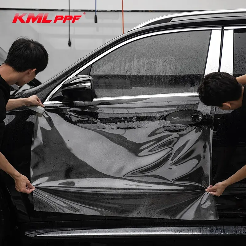 Нано-керамическое покрытие KML TPU PPF, Защитная пленка для краски автомобиля, прозрачная Антикоррозийная пленка толщиной 8 мил