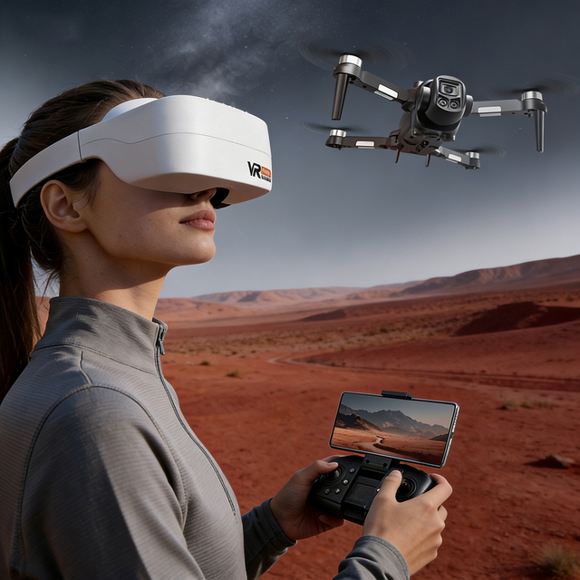 Outdoor professional 8k V158 Drone wiht VR glasses 4kHD Camera foldable brushless motor RC Obstacle Avoidance FPV Factory Direct