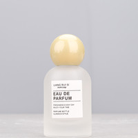 Flacons de parfum carrés en verre givré haut de gamme de 30 ml et 50 ml, avec bouchon à vis, surface givrée, col en plastique, emballage séparé LK