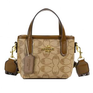 High-End Women's Cross-Body Bag Durable Geometric Pattern <b>Printed</b> Zipper Tote Casual Small Handbag with Polyester Lining - Product Image 4