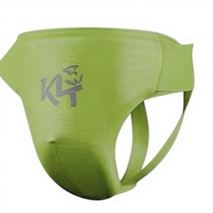 Ceinture de soutien inguinal K4 pour homme, verte, respirante, en néoprène, pour la boxe, protection sportive, gaine de maintien de la taille, modèle basique - Product Image 1