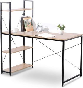 2026 Cheap <b>Adjustable</b> White Design Top Work Furniture Modern Laptop Stand Home <b>Table</b> Computer Office Desk - Product Image 4