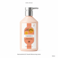 Lotion corporelle hydratante et éclaircissante sans sulfate, à la niacinamide et à la vitamine C, pour tous types de peaux, vente en gros, marque privée, OEM, 300g