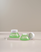 Bouteilles de pompe en verre de haute qualité pour les soins de la peau 120ML 100ML 50ML 30ML 50G 30G avec compte-gouttes en verre à bouchon à vis pour utilisation de diffuseur de crème