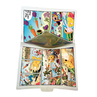 Sacs en Mylar durables pour bandes dessinées avec boîte, capacité personnalisable, emballage refermable