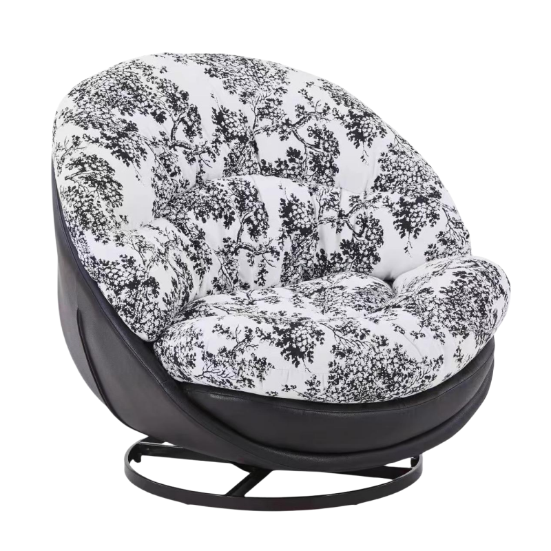 Silla giratoria individual [Arbol de mirto negro]