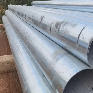 Tubo de aço galvanizado F42 de 450 mm de diâmetro personalizado Astm Aisi