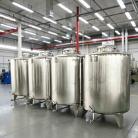 Réservoir de stockage d'eau en acier inoxydable industriel Dimensions personnalisables Fabrication de précision Facilité d'utilisation Prix compétitifs