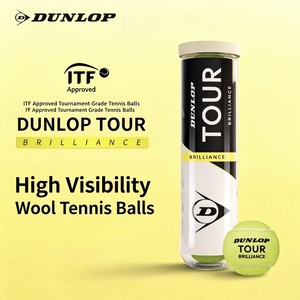 <span class=keywords><strong>Pelotas</strong></span> de Tenis <span class=keywords><strong>Dunlop</strong></span> de Goma para Entrenamiento y Práctica en Todo Tipo de Cancha, TS, Arena, Césped Duro, Paquete de 4 - Product Image 2