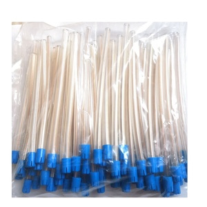 Material Dental precio bajo puntas de eyector de saliva transparentes dentales 100 eyectores de saliva dentales desechables puntas de succión oral suave - Product Image 2