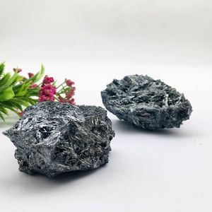 Pierres naturelles mates en <span class=keywords><strong>hématite</strong></span>, cristal de tête pour décoration, 50g, vente en gros - Product Image 2