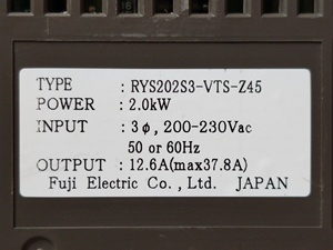 RYS202S3-VTS-Z45 ไดรฟ์ AC มอเตอร์ไดรฟ์อุตสาหกรรม ไดรฟ์ควบคุมการเคลื่อนที่ความเร็วสูง ไดรฟ์ขนาดกะทัดรัดสำหรับ - Product Image 6