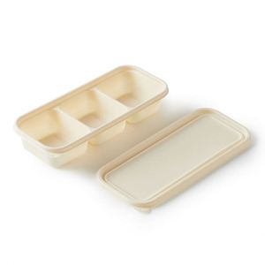 Juego de Vajilla Ecológica Compostable Desechable de Almidón de Maíz para Lonchera Bento - Product Image 4