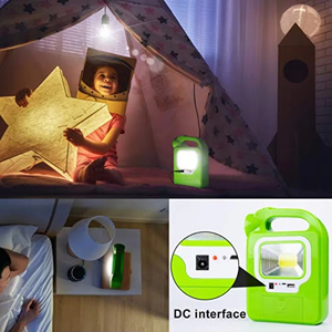 Lampe torche portable multifonctionnelle solaire rechargeable par USB COB LED 3-en-1, batterie externe, lumière d'extérieur CE - Product Image 5