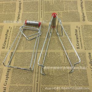 Metal Dish <b>Tongs</b> With Round Tube Handle Anti Scalding Poultry Lifters <b>Kitchen</b> Tools For Cooking And Serving - Product Image 2