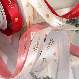 Luxury Gift <strong>Ribbon</strong> Satin <strong>Ribbon</strong> With logo <strong>Ribbon</strong> With <strong>Custom</strong> Print Sustainable - Product Image 5