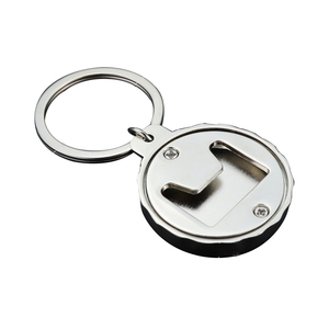 Abrebotellas de Metal creativo, llavero de aleación de Zinc con pantalla de seda impresa, forma de botella de regalo de cerveza para Bar, decoración de hogar y oficina - Product Image 4