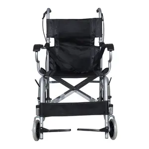 Kursi roda aluminium Manual, kursi roda Manual untuk dijual Sillas De Ruedas kursi roda ortopedi baja ringan
