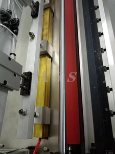 เครื่องทำถุงพลาสติกขนาดเล็ก เครื่องตัดม้วนโพลีโพรพิลีน HDPE เป็นแผ่น เครื่องตัดและปิดผนึกถุงพลาสติกด้วยความร้อน - Product Image 6