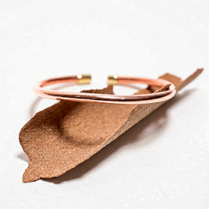 Bracelet en cuivre à motif personnalisé, style boutique, bijoux faits à la main, fournisseur d'exportation, artisanat métallique - Product Image 1