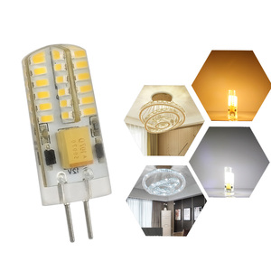 หลอดไฟ LED G4 แบบ Bi-Pin 1.6W 48LED 150-170LM เซรามิก AC DC 12V SMD CE ETL RoHS 15000H รับประกัน 2 ปี สำหรับโคมไฟระย้าในอาคาร - Product Image 4