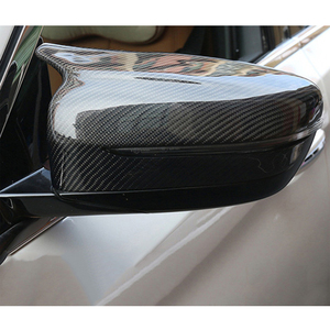Coques de rétroviseurs latéraux en carbone véritable pour bmw série 3 G20 voiture 316 318 <span class=keywords><strong>320</strong></span> 330 2019 + accessoires extérieurs automatiques en Fiber de carbone sèche - Product Image 3