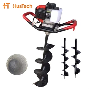 High-Power 63cc Industriële Kwaliteit Handheld Benzine Ponsmachine Diy Landbouwboor Digger Grasland Stapel Elektrische Aarde Vijzels - Product Image 2