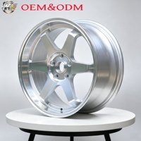 Rines de Aleación de Alto Rendimiento de 17-18 Pulgadas 4x114.3 (4x4.5) de Seis Radios para Nissan Sentra y Hyundai Accent