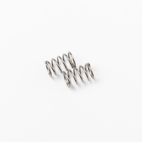 Ressorts de compression miniatures à vente chaude, petits ressorts hélicoïdaux amortisseurs, finition nickelée
