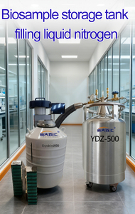 Serbatoio Criogenico da Laboratorio YDZ-230 Contenitore per Azoto Liquido 200L per Uso Medico e Conservazione di Vaccini nella Catena del Freddo - Product Image 6
