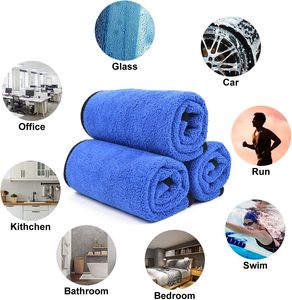 Custom Logo Fluffy <b>Car</b> Detailing Microfiber Towel Cloth Twisted Loop Microfiber Towel <b>Car</b> Drying Cleaning <b>Polish</b> Towel Set - Product Image 3