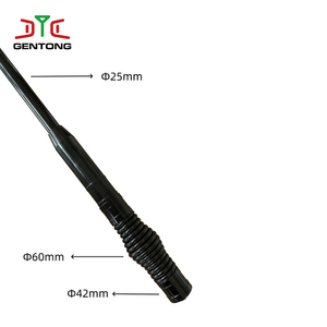 Antenne de communication robuste VHF UHF CB pour véhicules tout-terrain 4x4 <span class=keywords><strong>GME</strong></span>, modification automobile, gain élevé, verticale - Product Image 2