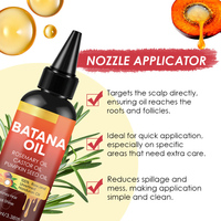 Huile de soin capillaire Batana pour la croissance des cheveux et le soin du cuir chevelu, pure, biologique, naturelle, prévention de la perte de cheveux