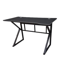 Bureau de Jeu Moderne Noir et Blanc Nouveau Design en Gros pour Bureau à Domicile Table d'Ordinateur Personnalisée