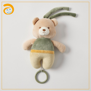 Juguete Colgante Musical de Peluche Suave para Cuna, Modelo de Oso de Peluche, Conejo y <span class=keywords><strong>Elefante</strong></span> con Caja Musical, Decoración para Cuarto de Bebé, Regalo - Product Image 2