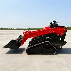 Mini Bulldozer V1000 Tracked Mini Skid Steer <strong>Loader</strong> Epa Euro 5 <strong>Kubota</strong> engine Mini <strong>Front</strong> <strong>Loaders</strong> - Product Image 2