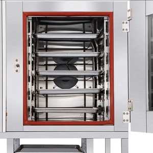 Commercial Electric Gas Bread <b>Baking</b> Machine Stainless Steel Convection Oven Bakery Cake French Bread Single Deck Double Deck - Product Image 3